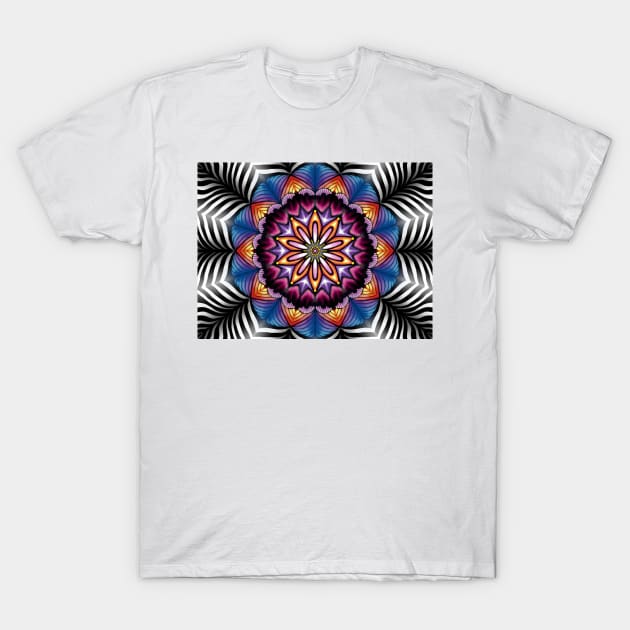 Mandala Ups and Downs T-Shirt by GemmasGems